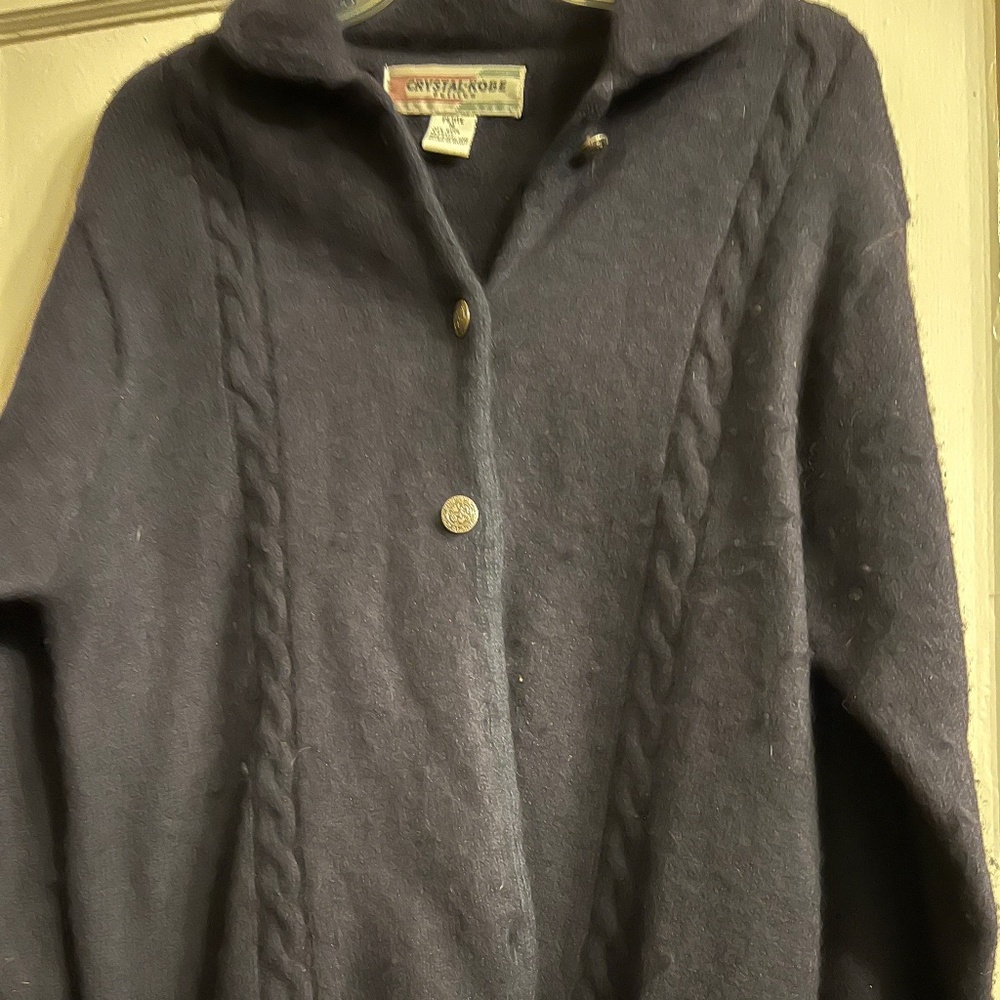 Black wool jacket